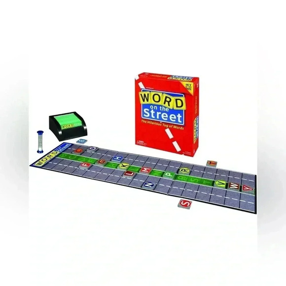 Word on the Street Party Case Word Game hilarious Tug of Words 2-10 Players - Picture 3 of 5